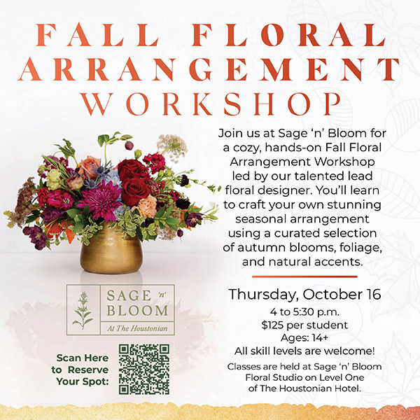 Fall Floral Arrangement Workshop
