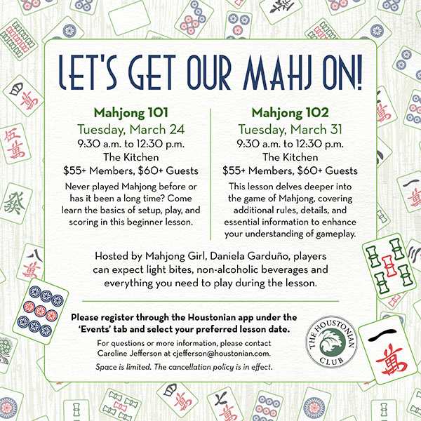 Lets Get Our Mahj On!