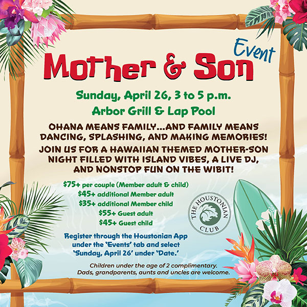 Mother & Son Event