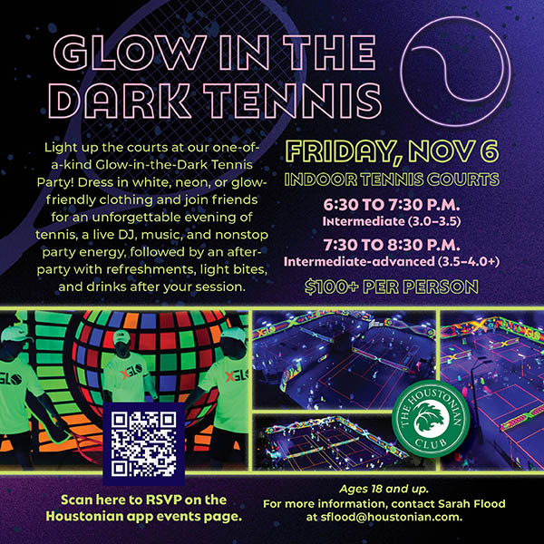 Glow in the Dark Tennis