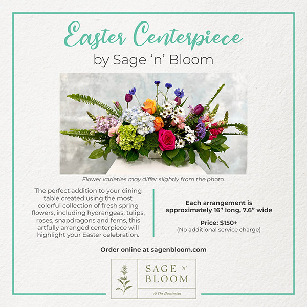 Easter Centerpiece by Sage 'n' Bloom
