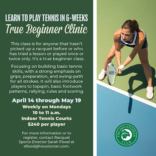 Learn to Play Tennis in 6-Weeks