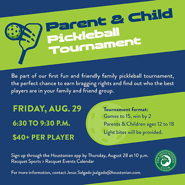 Parent & Child Pickleball Tournament