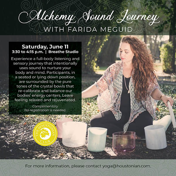 Alchemy Sound Journey with Farida Meguid