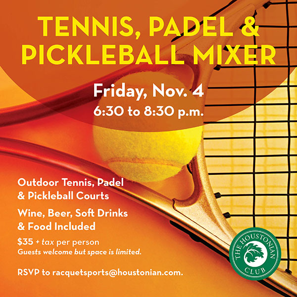 Tennis, Padel & Pickleball Mixer