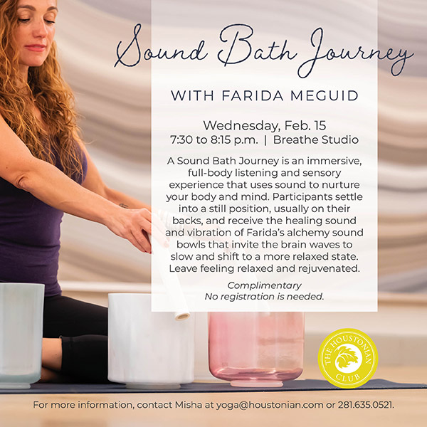 Sound Bath Journey with Farida Meguid