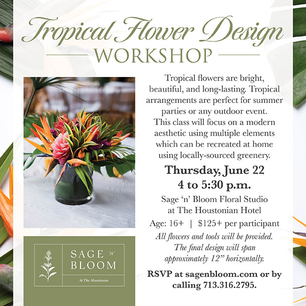 Tropical Flower Design Workshop