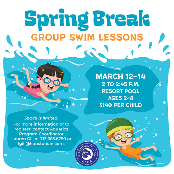 Spring Break Group Swim Lessons